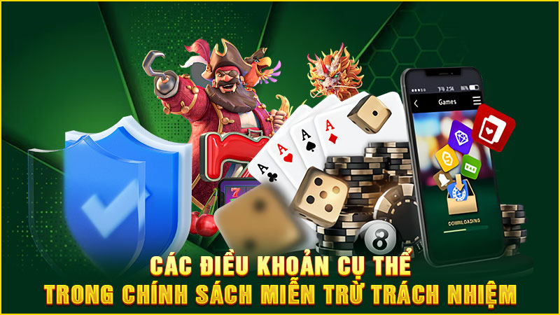 các điều khoản cụ thể trong chính sách miễn trừ trách nhiệm