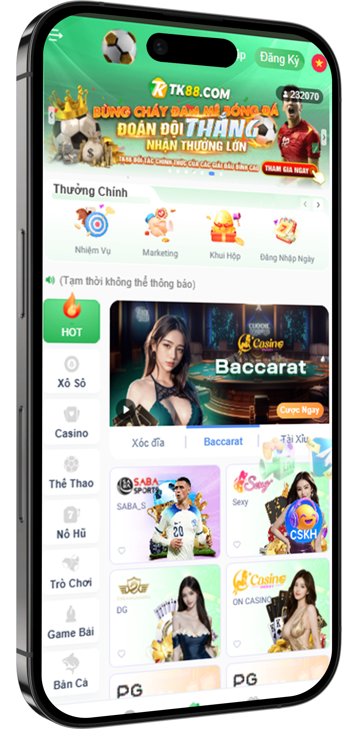 tải app tk88